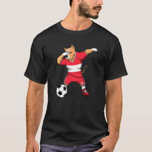T-shirt Dabbing Pitbull Chien Autriche Fans de football Je