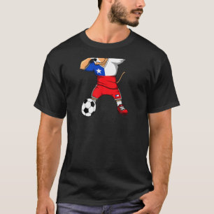 T-shirt Dabbing Pitbull Chili Soccer Jersey Chilien Footba