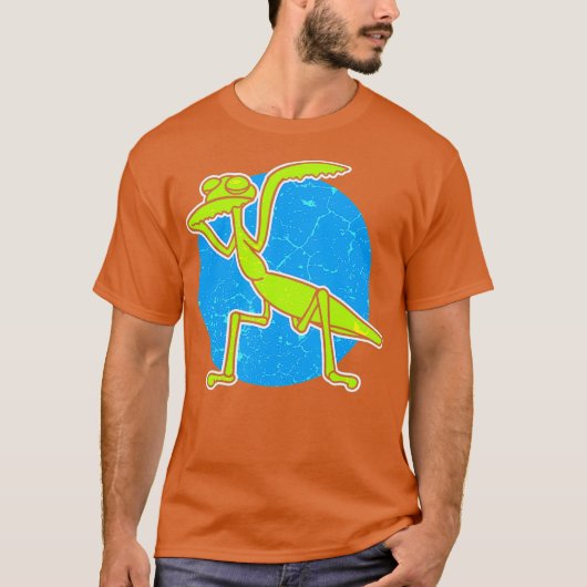 T-shirt Dabbing Prier Mantis - Daby Dab Bug Shirt (Devant)