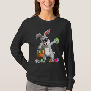 T-shirt Dabbing Rabbit Jour de Pâques OEufs Dab Garçons la