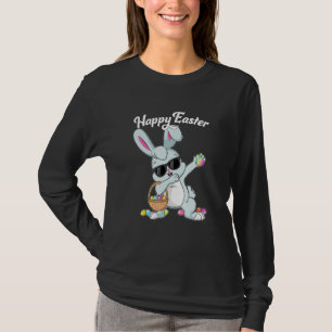 T-shirt Dabbing Rabbit Joyeux OEufs de Pâques Dab Garçons