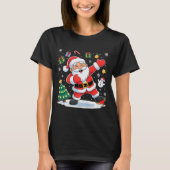 T-shirt Dabbing Santa Claus Christmas Holiday Boys Kids Da (Devant)
