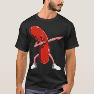 T-shirt Dabbing Sausage Cadeau Pour Chaudronniers Chaudron