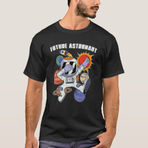 T-shirt Dabbing Scientifique Planètes Space Science Ast