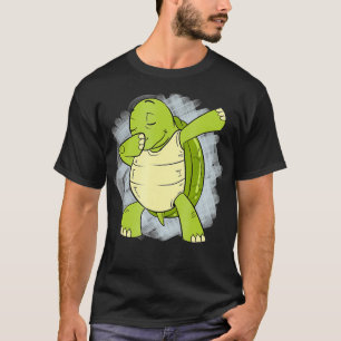 T-shirt Dabbing Sea Turtle Dance Move Tee Disco Party