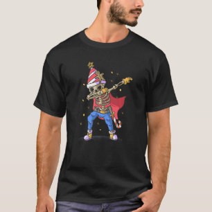 T-shirt Dabbing Skeleton