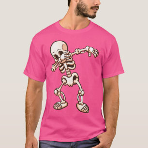 T-shirt Dabbing Skeleton Funny Dab Hip hop Dance Cadeau Sh