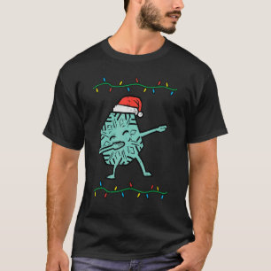 T-shirt Dabbing Snowflake Dab Xmas Christmas Boys Kids Gir
