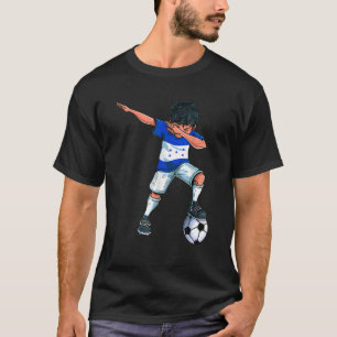 T-shirt Dabbing Soccer Boy Honduras Football pour