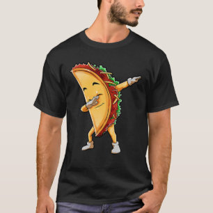 T-shirt Dabbing Taco Cinco De Mayo Amusants Garçons Mexica