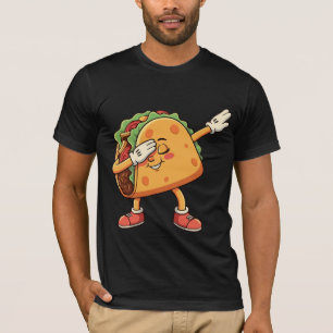 T-shirt Dabbing Taco Cinco de Mayo Dabny Nourriture mexica