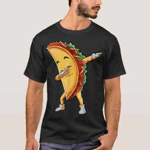 T-shirt Dabbing Taco Cinco De Mayo Funny Boys Hommes Meica