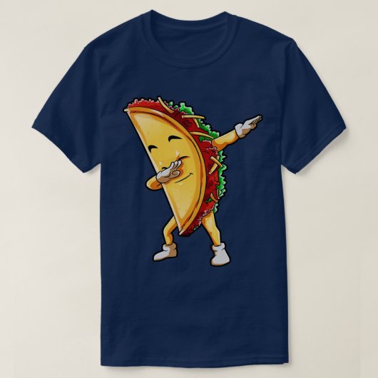 T-shirt Dabbing Taco Cinco de Mayo Funny Kids Boys Mexican (Design devant)