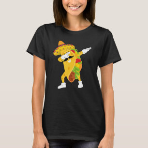 T-shirt Dabbing Taco Cinco de Mayo Heritage Mexican Pride