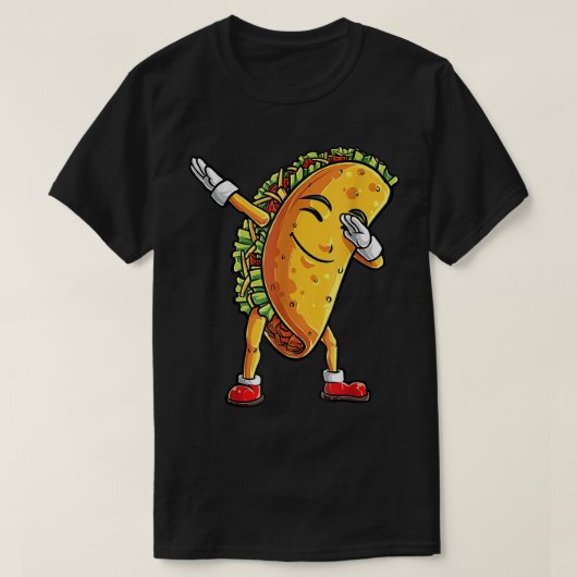 T-shirt Dabbing Taco Funny Boys Hommes Mexicain Dab (Design devant)