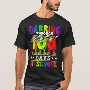 T-shirt Dabbing through 100 Days of School 100th Day Schoo