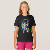 T-shirt Dabbing Unicorn 5e Grade Nail It Graduation (Devant entier)