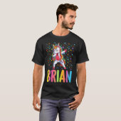 T-shirt Dabbing Unicorn Brian (Devant entier)