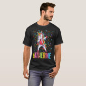 T-shirt Dabbing Unicorn Catherine (Devant entier)