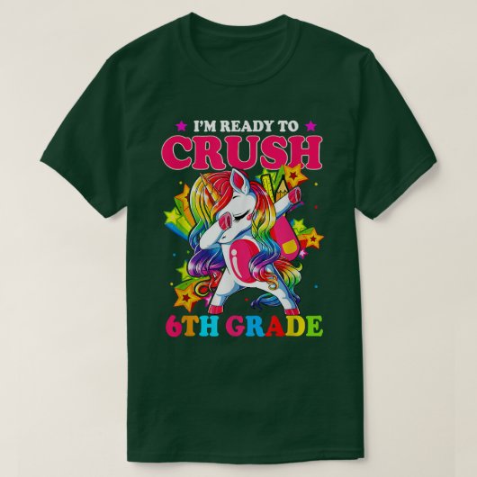 T-shirt Dabbing Unicorn I'm (Design devant)
