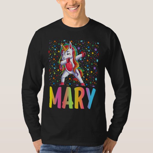 T-shirt Dabbing Unicorn Mary (Devant)