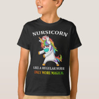 Dabbing Unicorn Nursicorn Funny Nurse Cadeau