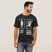 T-shirt Dabbing Unicorn physiothérapeute assistant PT (Devant entier)