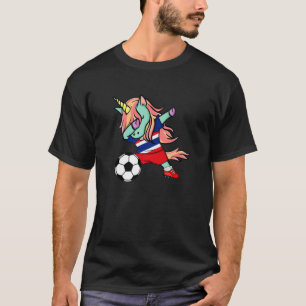 T-shirt Dabbing Unicorn Thaïlande Fans de football Jersey