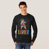 T-shirt Dabbing Unicorn Xavier (Devant entier)