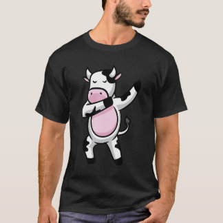 T-shirt Dabbing VACHE - VEAU Dab Animal s