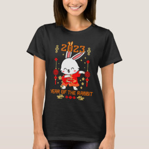 T-shirt Dabbing Year of the Rabbit Chinese NEW YEAR 2023 T