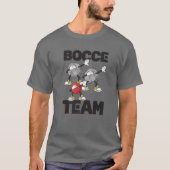 T-shirt Dabce Bocce Team Avec Jack Bocci Dab Jeu B (Devant)