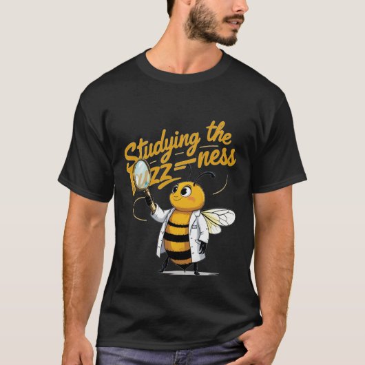 T-shirt d'abeille scientifique amusant (Devant)