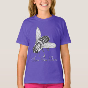 T-shirt d'abeilles Chemise d'abeilles Sauvez les a