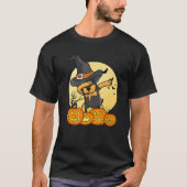 T-shirt Dabiler Dab Dance Funny Chien Halloween G (Devant)