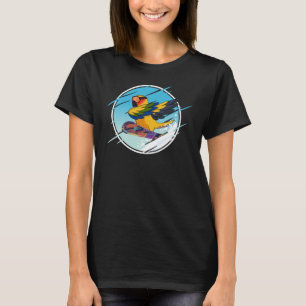 T-shirt Dabing Snowboard Parrot I Sun Conure