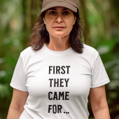 T-SHIRT D'ABORD, ILS SONT VENUS POUR ...