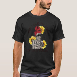 T-shirt D'abord je bois le café puis je fais le chat de ch