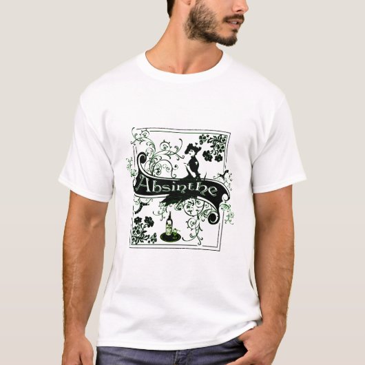 T-shirt d'absinthe (Devant)