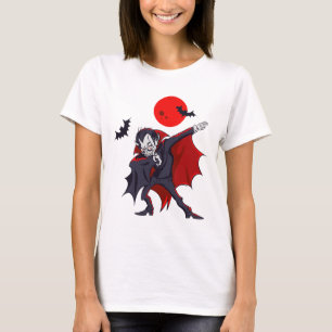 T-shirt Dabula Vampire Comte D'Halloween Dabula Gif