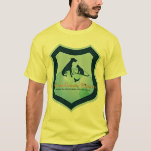 T-shirt d'ACF avec de chien le dos dessus