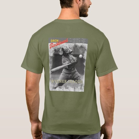 T-shirt Dach Rockhund joueur de base-ball (Dos)