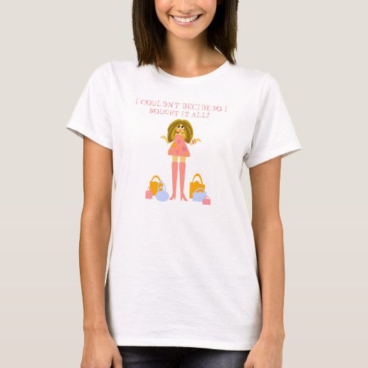 T-shirt d'achats (Devant)