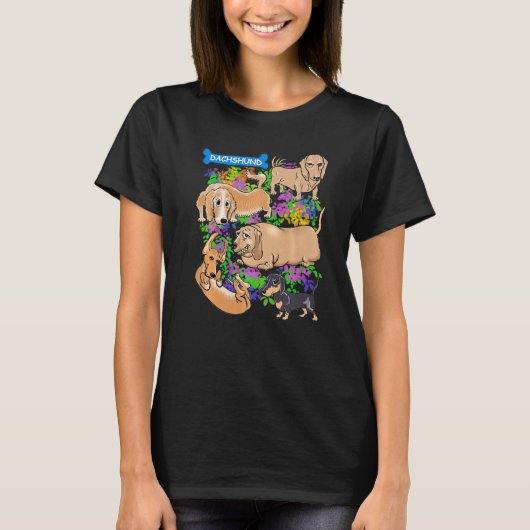 T-shirt Dachshund (Devant)