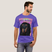T-SHIRT DACHSHUND (Devant entier)