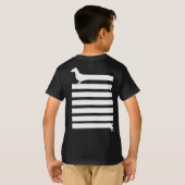 T-shirt Dachshund (Dos entier)