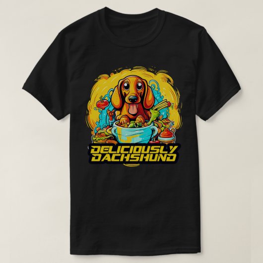 T-shirt Dachshund 2 (Design devant)