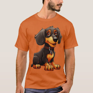 T-shirt Dachshund Amoureux de les chiens Dachshunds Chiens