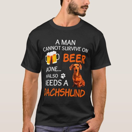 T-shirt Dachshund Aussi (Devant)