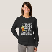 T-shirt Dachshund Beer Chien Maman (Devant entier)